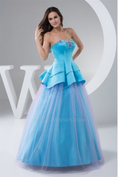 Ruched Soft Sweetheart A-Line Floor-Length Prom/Formal Evening Dresses 02020541