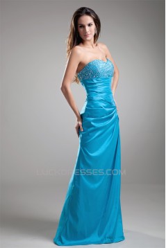 A-Line Floor-Length Sweetheart Sleeveless Prom/Formal Evening Dresses 02020623