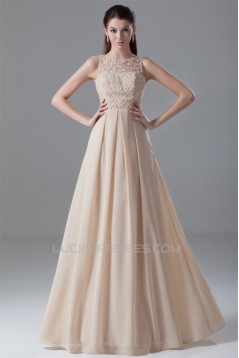 A-Line Sheer Beading Chiffon Prom/Formal Evening Dresses 02020627