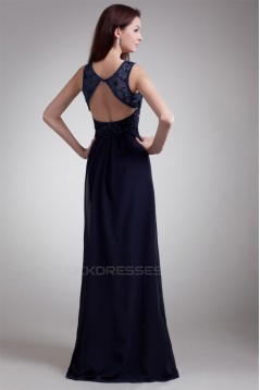 A-Line Straps Chiffon Prom/Formal Evening Dresses 02020636