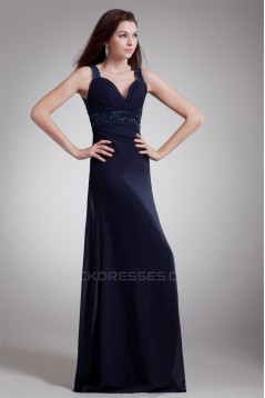 A-Line Straps Chiffon Prom/Formal Evening Dresses 02020636