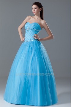 Beading Floor-Length Sleeveless Sweetheart Prom/Formal Evening Dresses 02020661