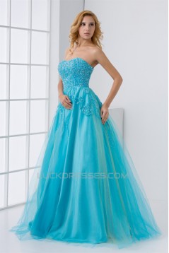Beading Soft Sweetheart Floor-Length A-Line Prom/Formal Evening Dresses 02020678