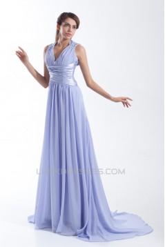 Brush Sweep Train Chiffon Prom/Formal Evening Dresses 02020689