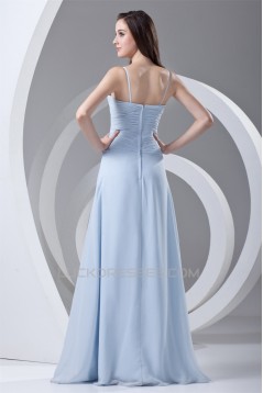 Brush Sweep Train Sheath/Column Spaghetti Straps Prom/Formal Evening Dresses 02020690