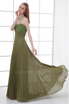 Brush Sweep Train Sleeveless Sheath/Column Prom/Formal Evening Dresses 02020691