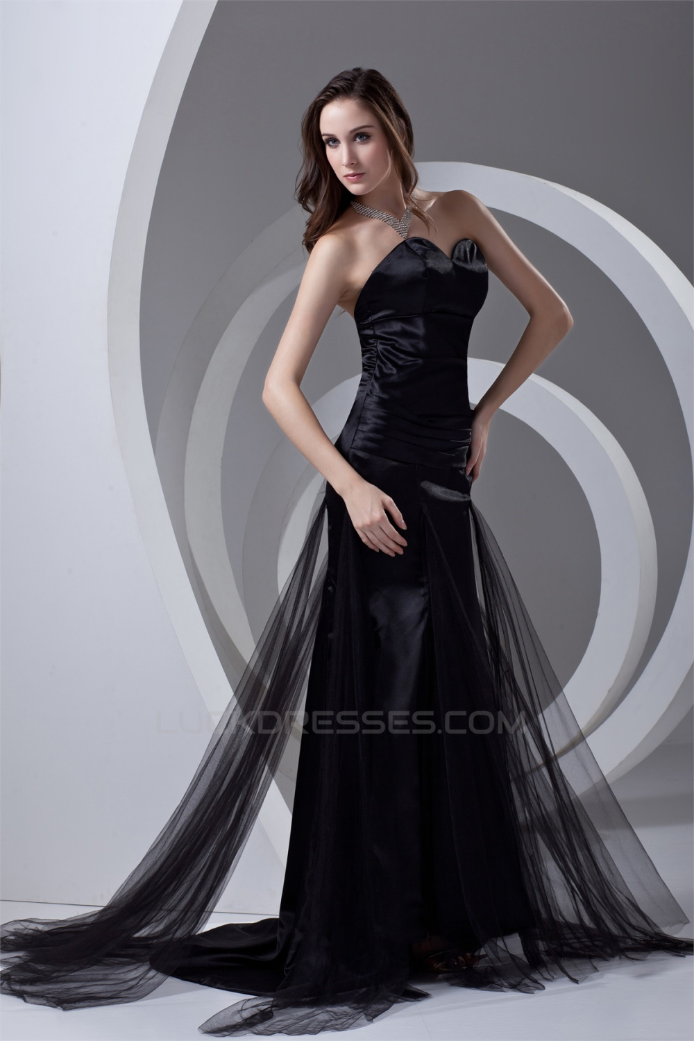 Brush Sweep Train Sweetheart Sheathcolumn Promformal Evening Dresses 02020694 0956