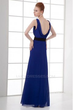 Chiffon Sleeveless Bateau Prom/Formal Evening Dresses 02020713