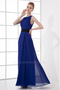 Chiffon Sleeveless Bateau Prom/Formal Evening Dresses 02020713