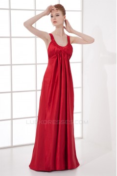 Elastic Woven Satin Floor-Length Scoop Sleeveless Prom/Formal Evening Dresses 02020721