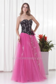 A-Line Beading Floor-Length Short Sweetheart Prom/Formal Evening Dresses 02020756