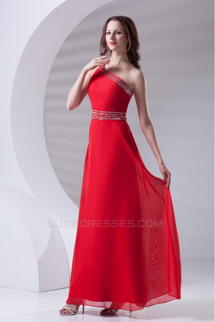 A-Line Sequins Floor-Length One-Shoulder Prom/Formal Evening Dresses 02020828