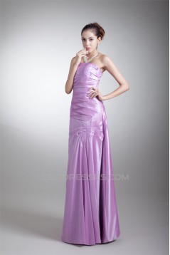 Sheath/Column Beading Sleeveless Floor-Length Prom/Formal Evening Dresses 02020834