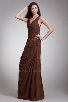 Sleeveless A-Line Chiffon Prom/Formal Evening Dresses 02020852