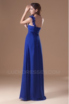 A-Line Floor-Length Handmade Flowers Prom/Formal Evening Maternity Dresses 02020854