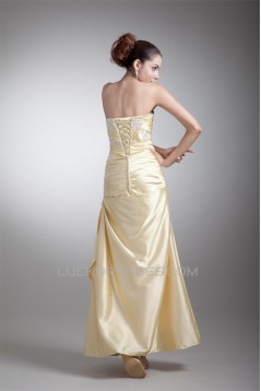 Sleeveless Ankle-Length Elastic Woven Satin Prom/Formal Evening Dresses 02020861