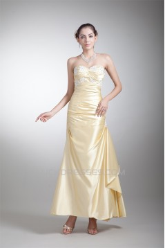 Sleeveless Ankle-Length Elastic Woven Satin Prom/Formal Evening Dresses 02020861