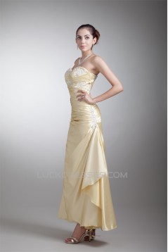 Sleeveless Ankle-Length Elastic Woven Satin Prom/Formal Evening Dresses 02020861