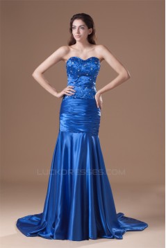 Sleeveless Beading Mermaid/Trumpet Sweetheart Prom/Formal Evening Dresses 02020866