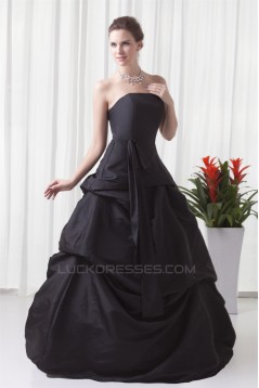Sleeveless Bows Floor-Length Ball Gown Prom/Formal Evening Dresses 02020870