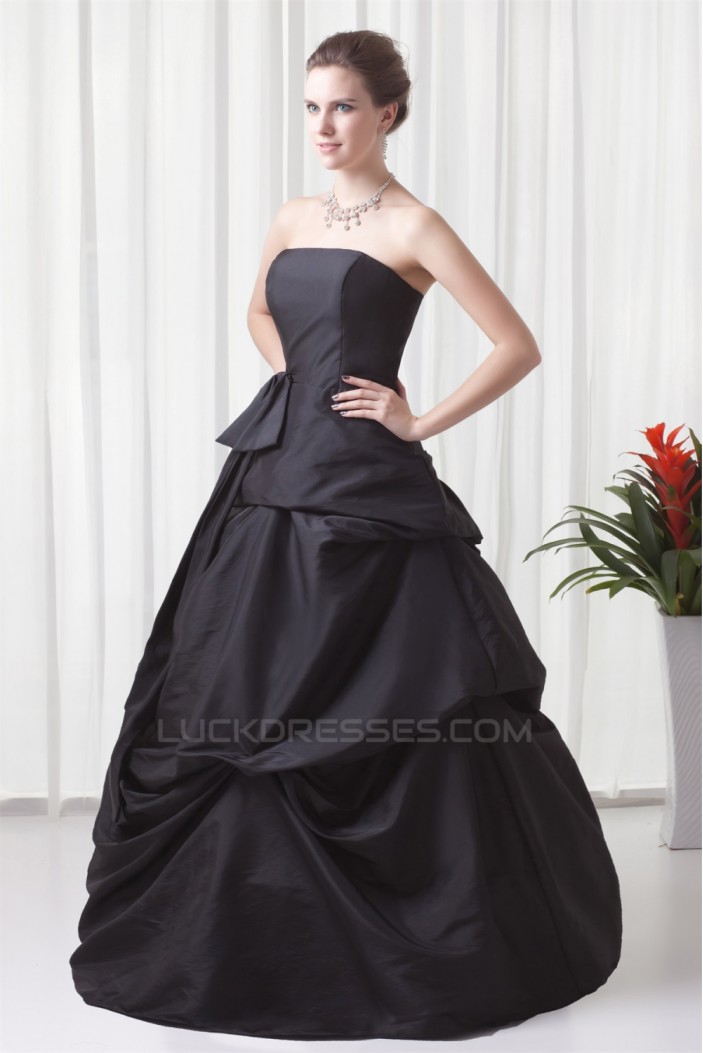 Sleeveless Bows Floor-Length Ball Gown Prom/Formal Evening Dresses 02020870