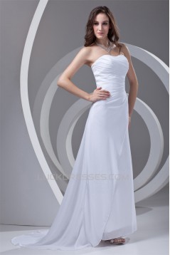 Sleeveless Brush Sweep Train Beading Chiffon Prom/Formal Evening Dresses 02020871