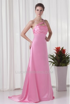 A-Line Brush Sweep Train Prom/Formal Evening Dresses 02020873