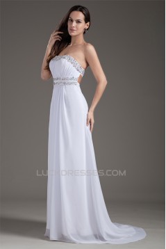 A-Line Beading Soft Sweetheart Sleeveless Prom/Formal Evening Dresses 02020909