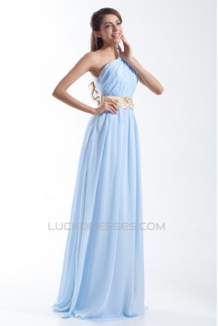 Split Front Chiffon Silk like Satin Sheath/Column Prom/Formal Evening Dresses 02020913