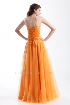 A-Line Strapless Sleeveless Floor-Length Prom/Formal Evening Dresses 02020927