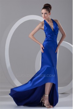 Trumpet/Mermaid Long Blue Prom/Formal Evening Dresses 02020936