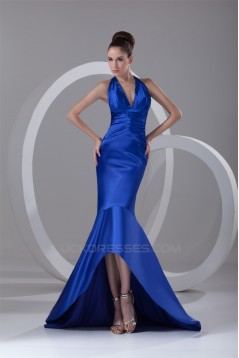 Trumpet/Mermaid Long Blue Prom/Formal Evening Dresses 02020936