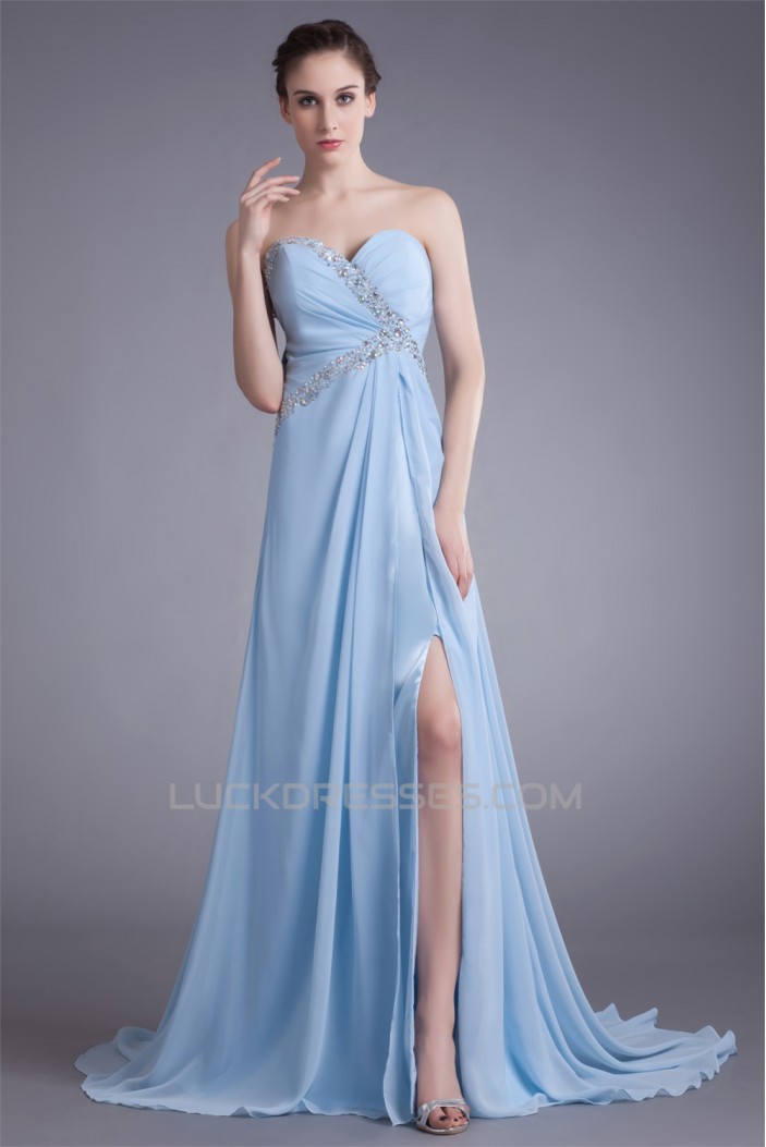 A-Line Sweetheart Chiffon Ruffles Prom/Formal Evening Dresses 02020940