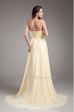 A-Line Sweetheart Chiffon Pleats Prom/Formal Evening Bridesmaid Dresses 02020941