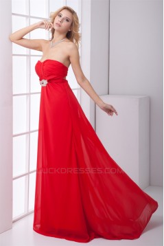 Sweetheart Sleeveless Ruffles A-Line Chiffon Prom/Formal Evening Dresses 02020947