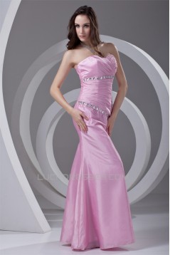 Taffeta Floor-Length Beading Sleeveless Prom/Formal Evening Dresses 02020954