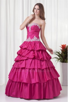 Taffeta Sweetheart Short Ball Gown Beading Prom/Formal Evening Dresses 02020960