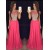 Beaded Long Chiffon Prom Formal Evening Party Dresses 3021094