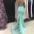 Mermaid Green Off-the-Shoulder Lace Prom Formal Evening Party Dresses 3021183