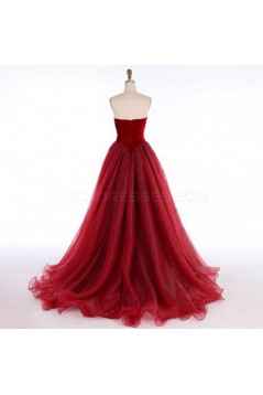 Ball Gown Sweetheart Long Prom Formal Evening Party Dresses 3021359