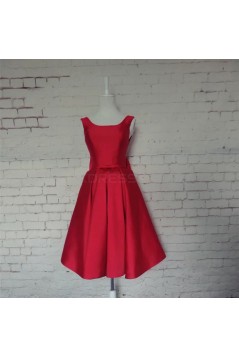 Short Red Prom Homecoming Cocktail Graduation Dresses 3021436