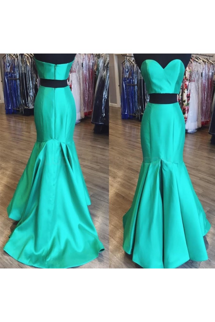 Mermaid Sweetheart Two Pieces Prom Formal Evening Party Dresses 3021437