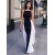 Long Black White Prom Formal Evening Party Dresses 3021477
