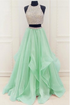 Elegant Two Pieces Prom Dresses Party Evening Gowns 3020245