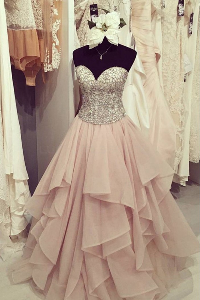 Long Sweetheart Prom Dresses Party Evening Gowns 3020252