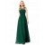 A-Line Illusion Neckline Lace Chiffon Prom Dresses Party Evening Gowns 3020294