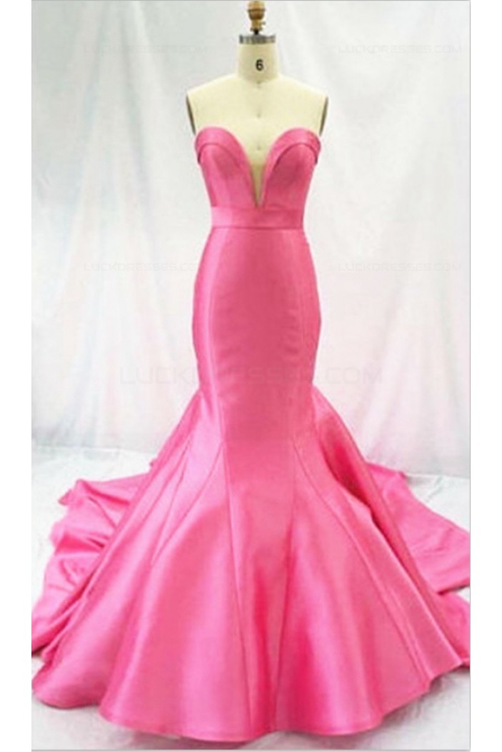Mermaid Sweetheart Long Prom Dresses Party Evening Gowns 3020386