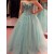 Ball Gown Beaded Tulle Prom Dresses Party Evening Gowns 3020504