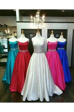 Beaded Ball Gown Long Prom Dresses Formal Evening Dresses 601034