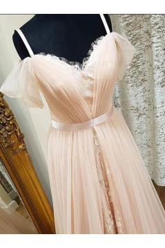 Lace and Tulle Long Prom Dresses Formal Evening Dresses 601101